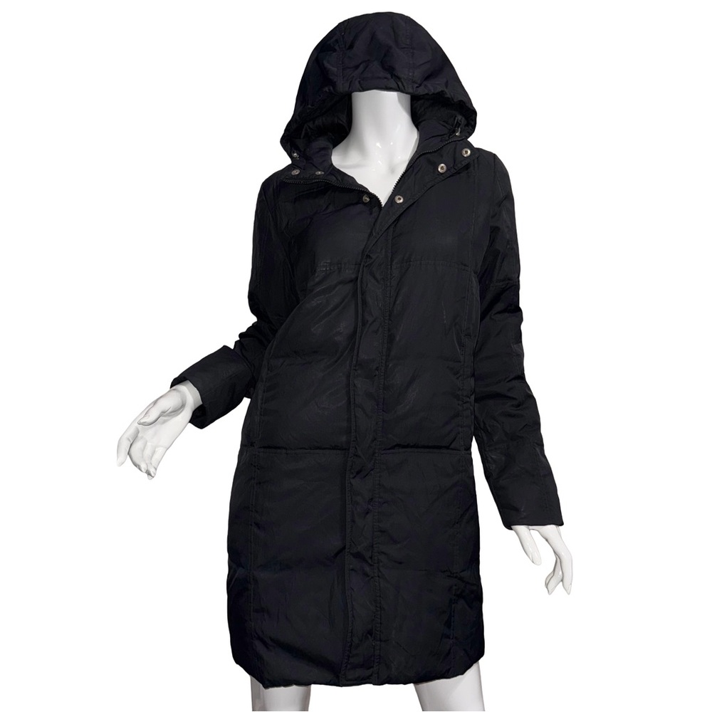 Ralph Lauren Outdoor Gear Black Hooded Down Filled Puffer Coat Gorp Granola
